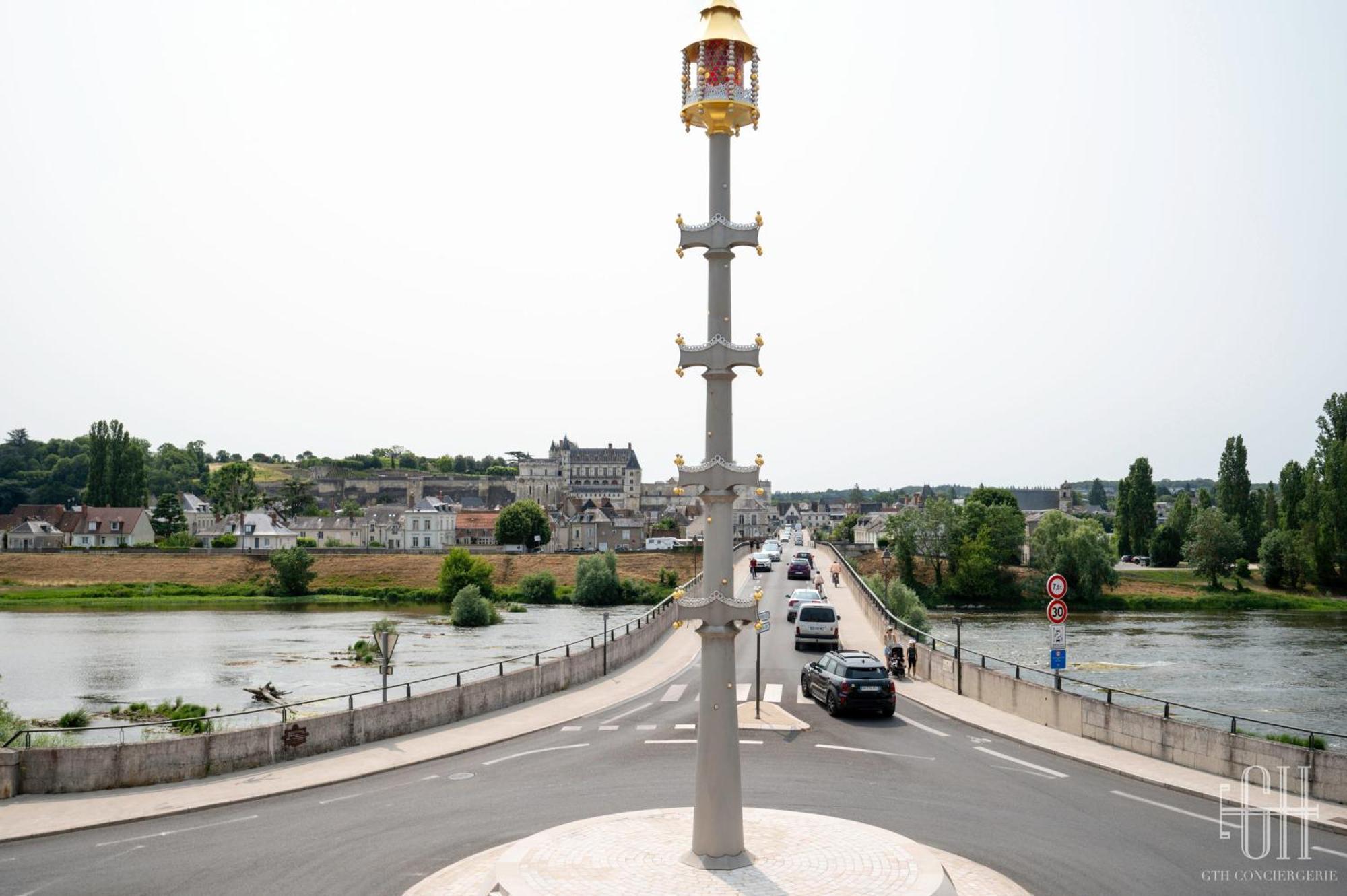 Le Valois / Vue Sur Chateau D'Amboise Buitenkant foto